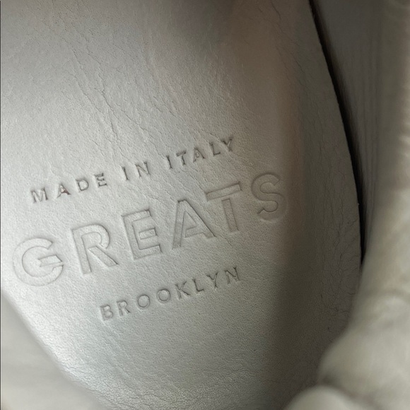 GREATS Royale Sneakers | Shopbop Greats The Royale Grey Leather/Suede Lowtop Lace up Womens Sneakers Sz 10